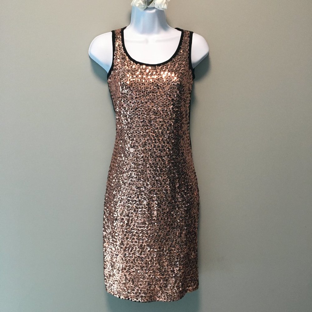 Sequin Stretchy Bodycon Dress NWOT